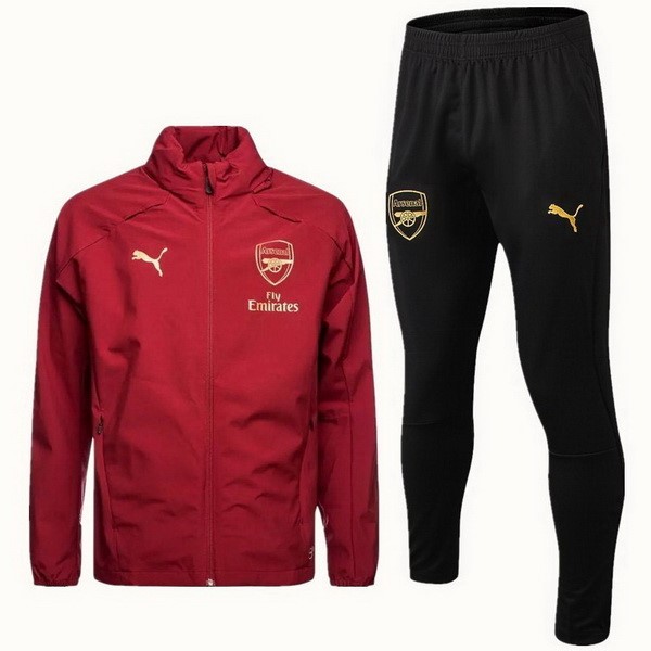 Windjacke Arsenal 2018-19 Rote Fussballtrikots Günstig